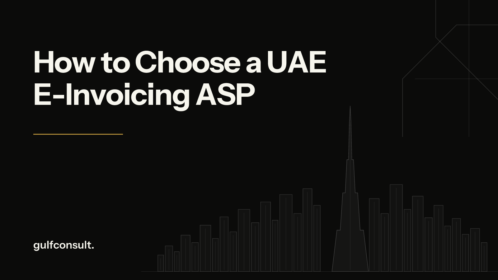 How to Choose an Accredited Service Provider for UAE E-Invoicing